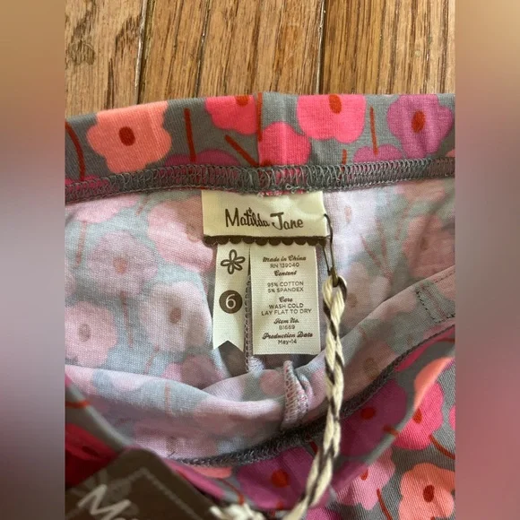 Matilda Jane Floral Ruffle Leggings - Picture 4 of 7